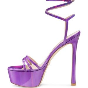 Stuart Weitzman Soiree 145 Platform Sandal size 8